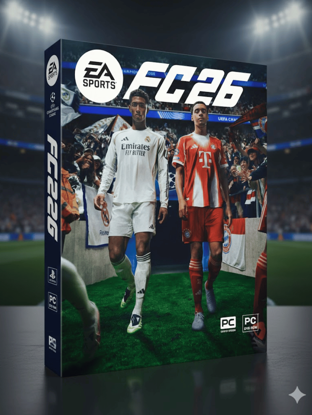 EA Sports FC 26 Game Cover for PS and PC EA Sports FC 26 Game Cover for PS and PC