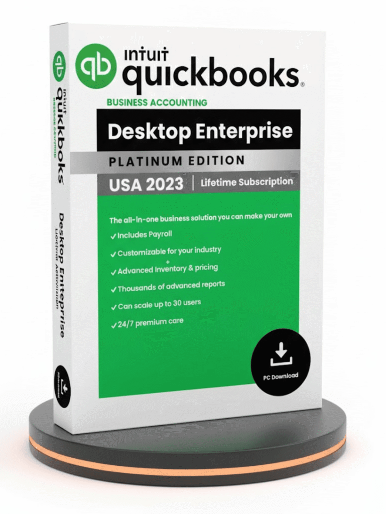 QuickBooks Desktop Enterprise 2023 – Lifetime Activation